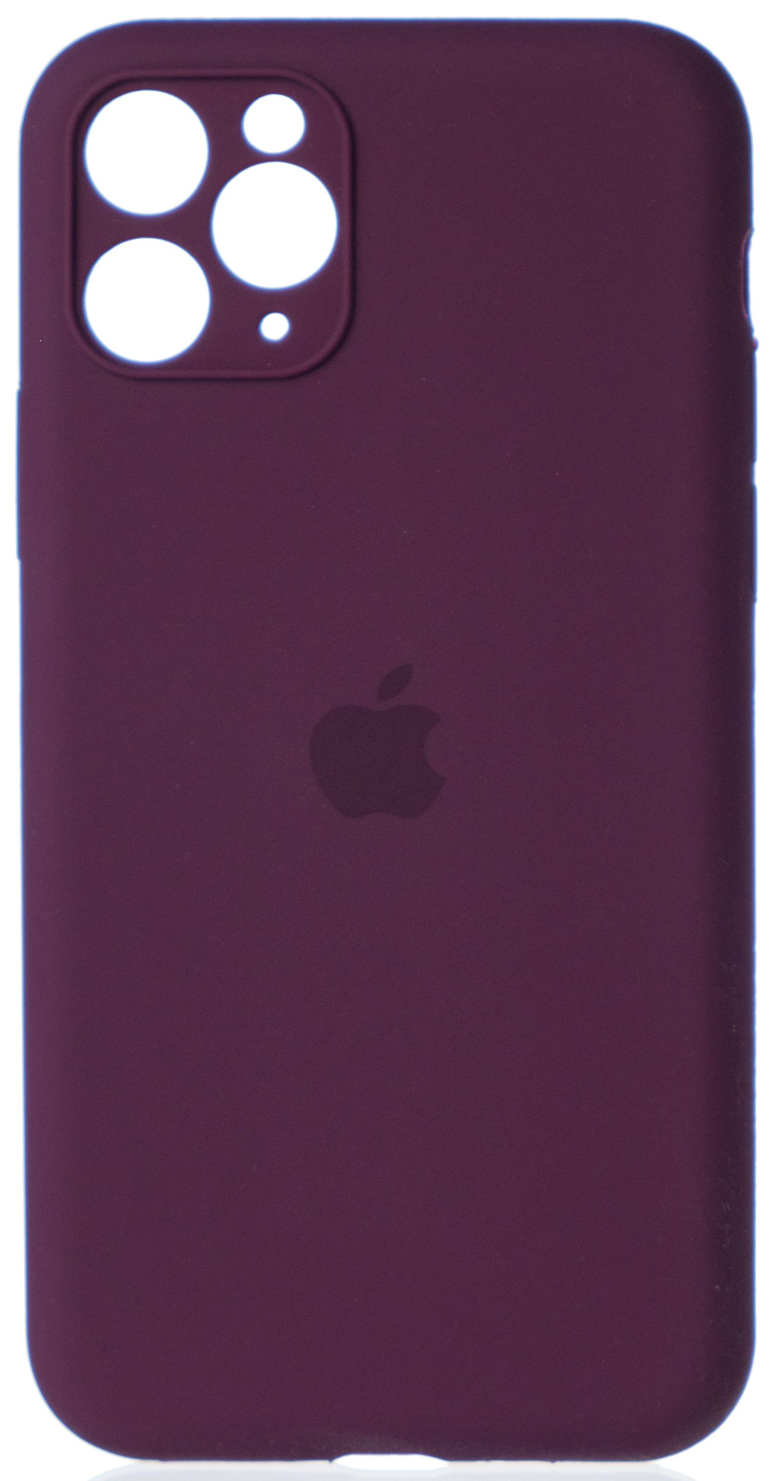 Чехол Silicone Case полная защита для iPhone 11 Pro винный